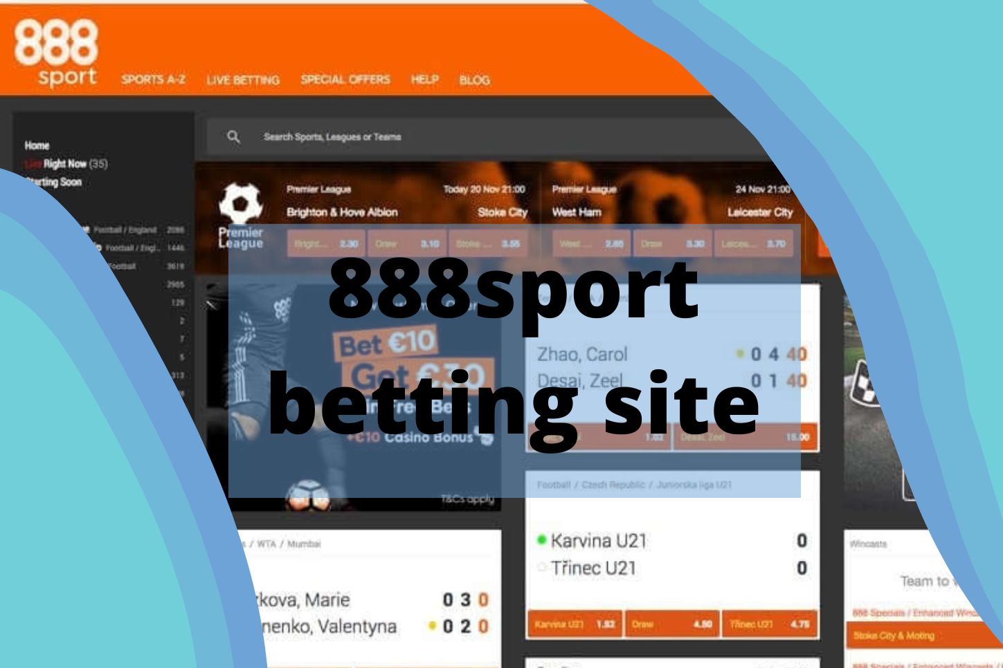 Bet on Your Favorite Events with the 888sport Betting Site